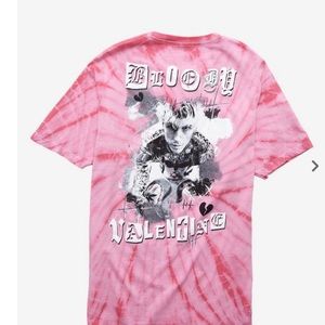 Machine Gun Kelly Bloody Valentine Tie-Dye T-Shirt XXL men’s